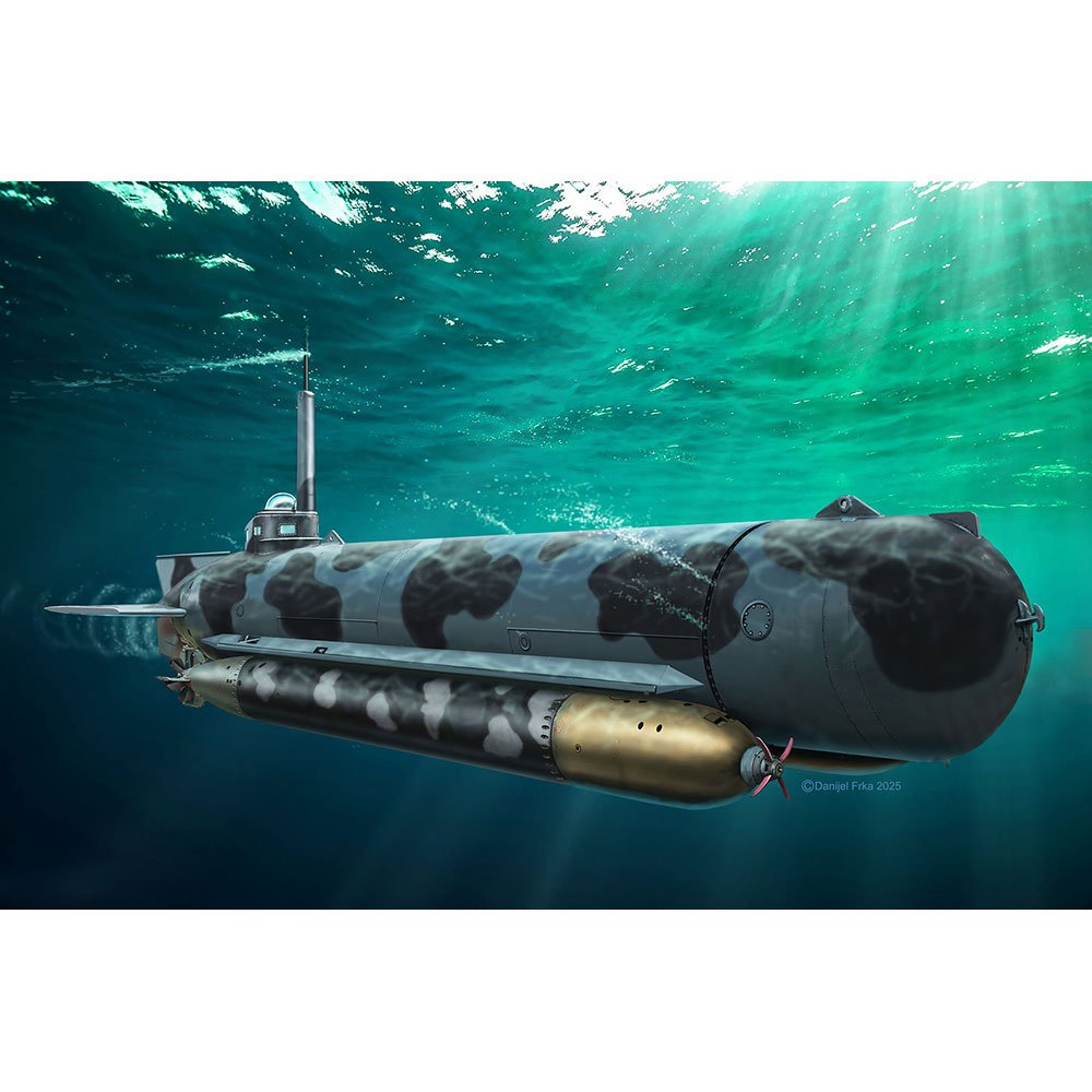 REVELL 1/72 GERMAN MIDGET SUBMARINE TYPE MOLCH