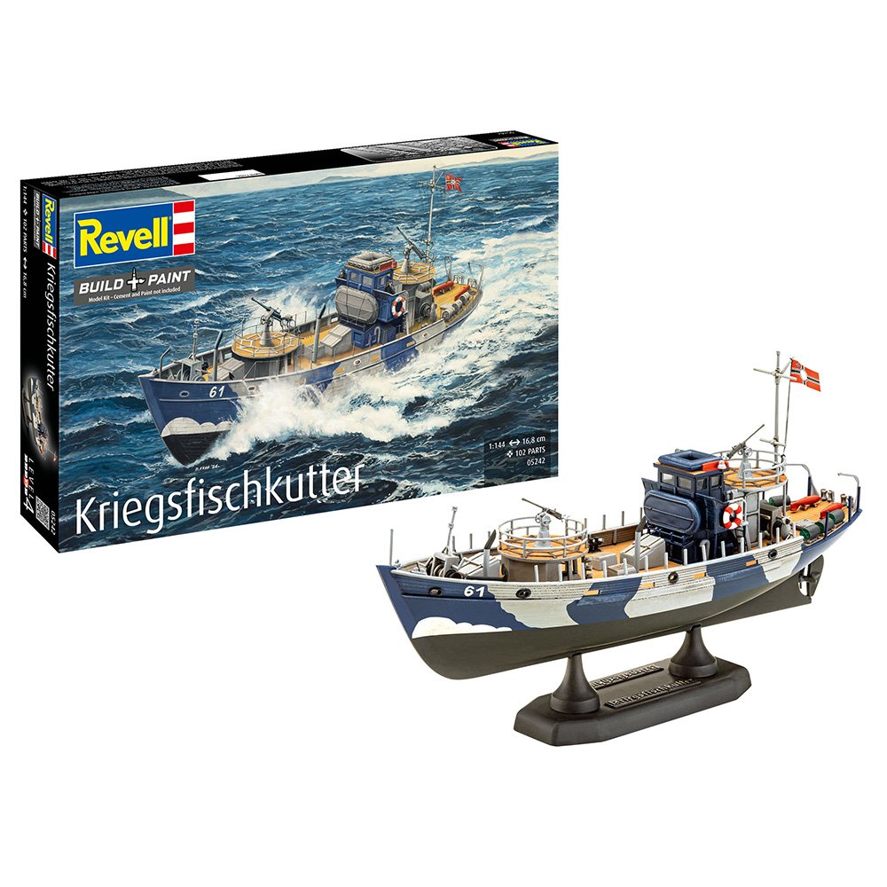 REVELL 1/144 KFK Kriegsfischkutter WWII German Multi-Purpose Boat