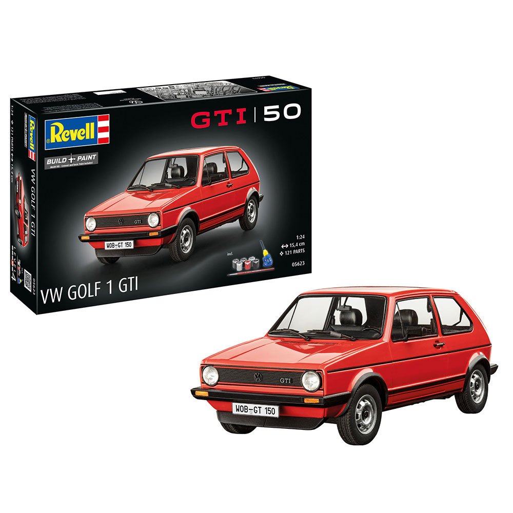 REVELL 1/24 Gift Set Vw Golf 1 Gti - 50 Years