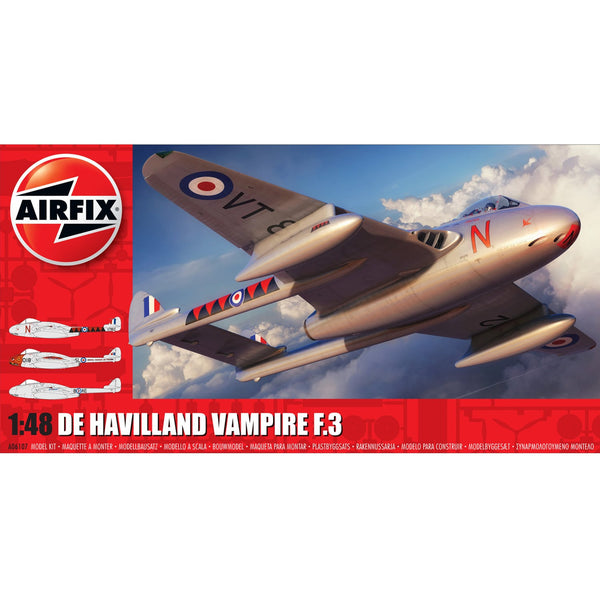 AIRFIX 1/48 De Haviland Vampire T.3