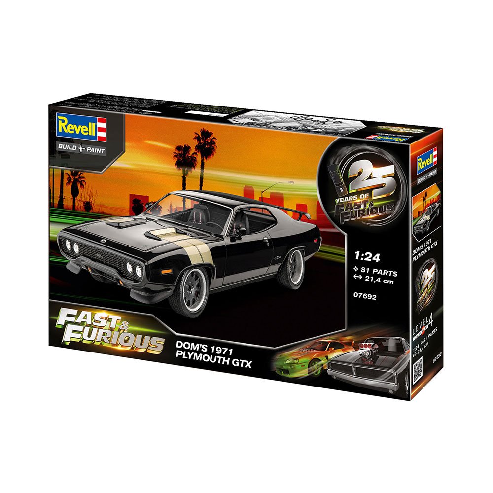 REVELL 1/24 Fast And Furious - Dominic's 1971 Plymouth GTX