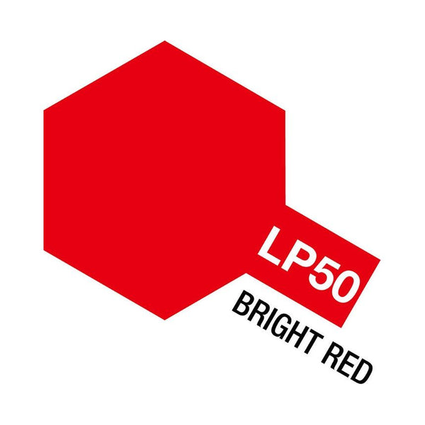 TAMIYA LP-50 Bright Red Lacquer Paint 10ml 82150