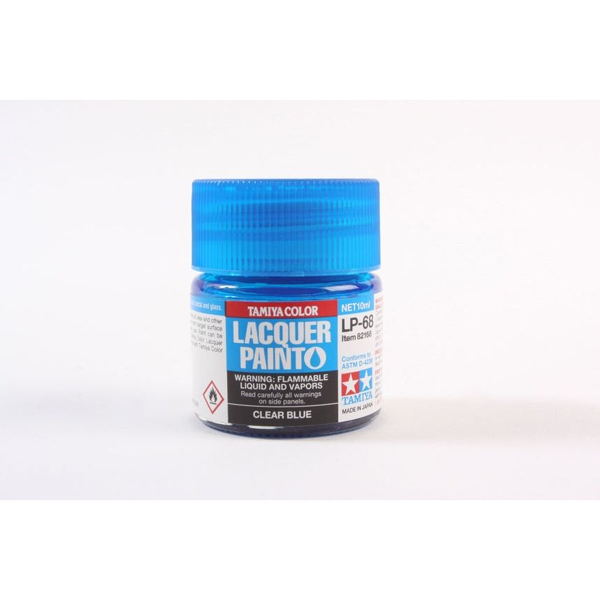 TAMIYA LP-68 Clear Blue Lacquer Paint 10ml