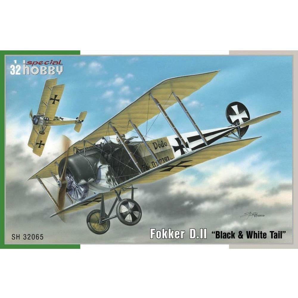 Special Hobby 1/32 Fokker D.II â€œBlack & White Tailâ€ Plastic Model Kit