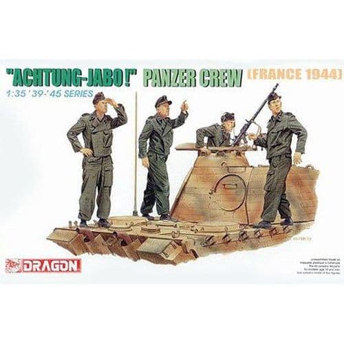DRAGON 1/35 "Achtung-Jabo!" Panzer Crew (France 1944)