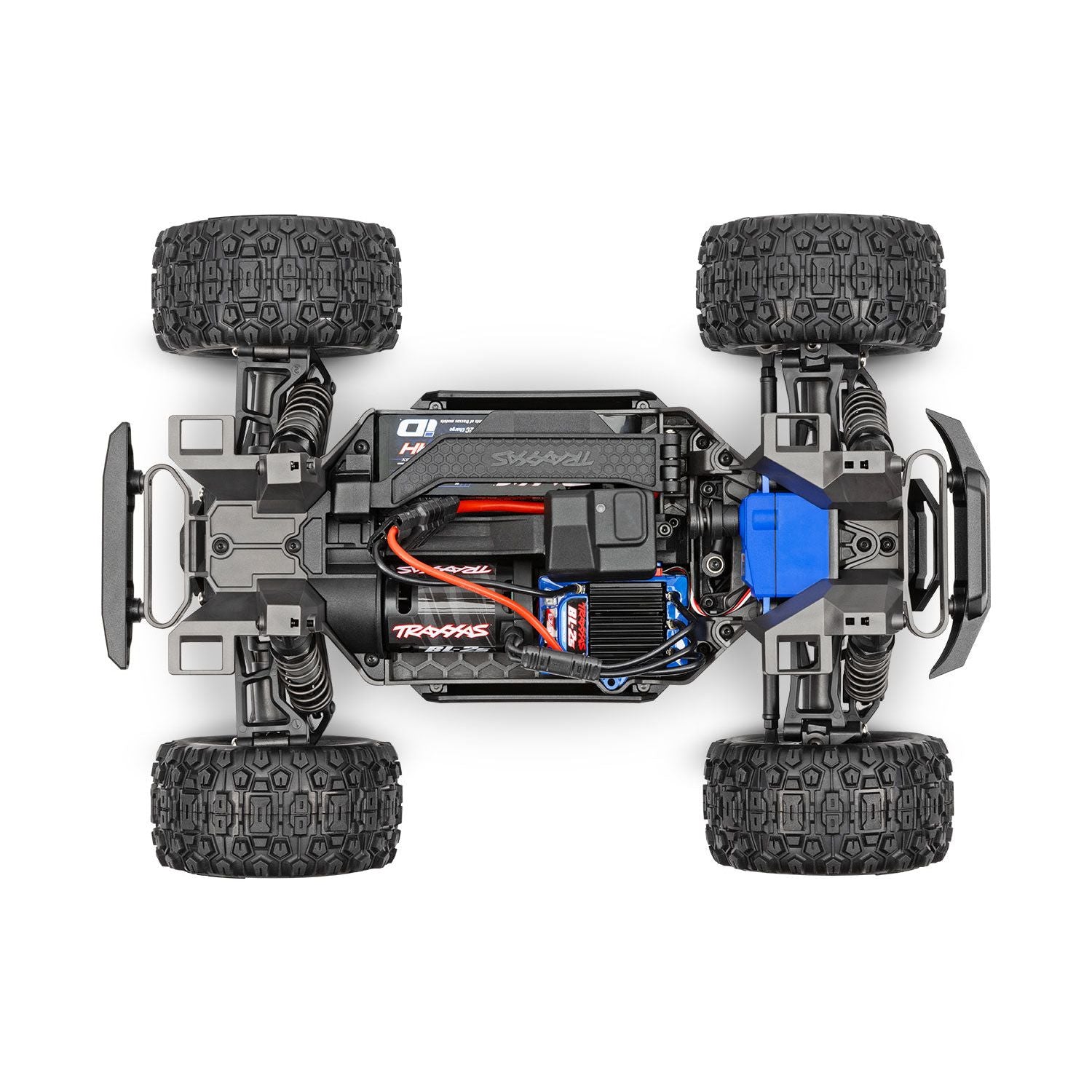 TRAXXAS Mini Maxx BL-2S Brushless Monster Truck 1/16 - Blue