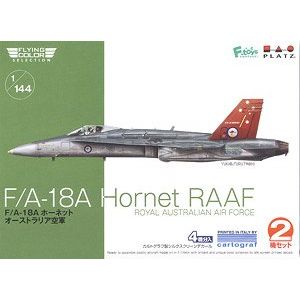 PLATZ 1/144 F/A-18A Hornet RAAF (2 Kits)