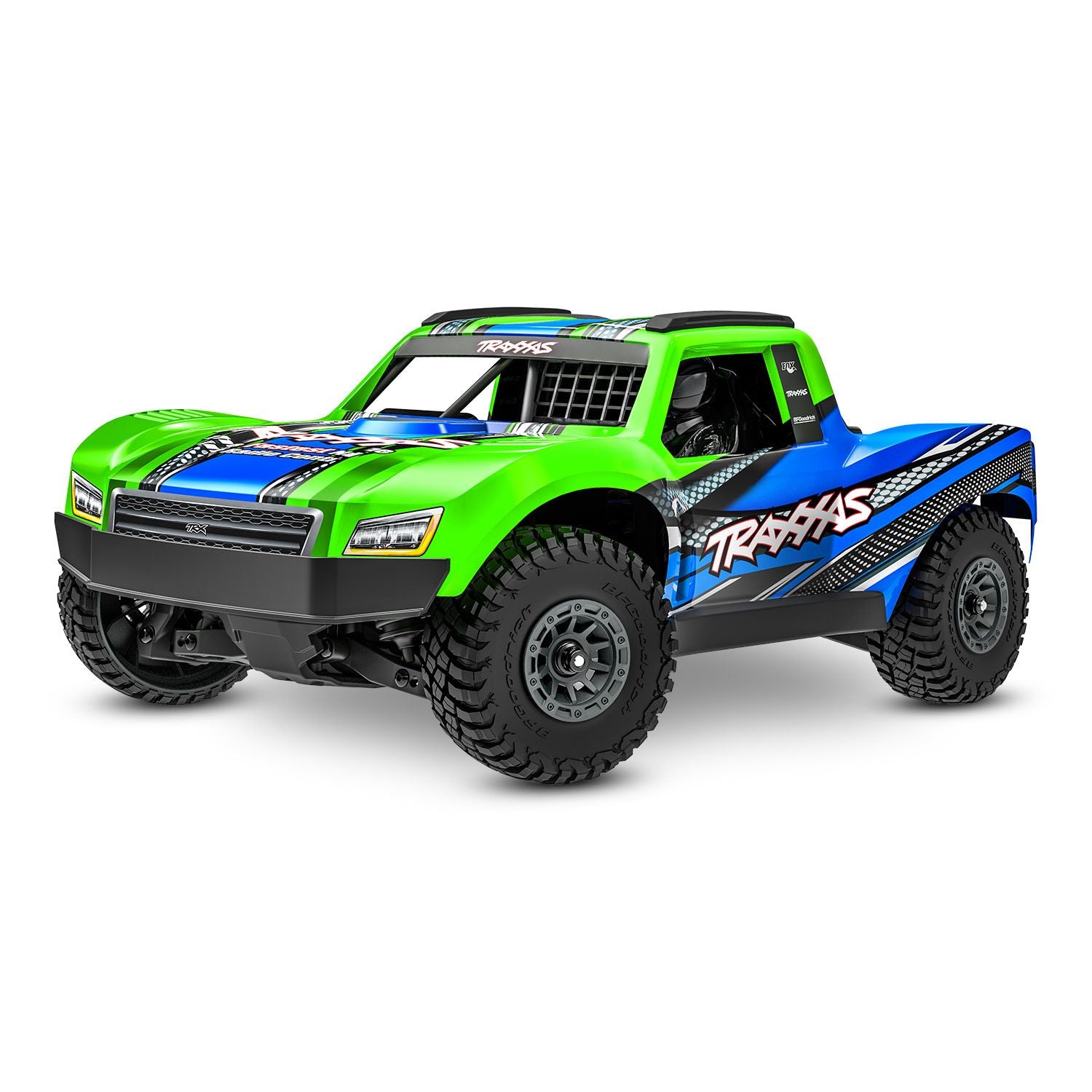 TRAXXAS Mini Slash - Green 1/16 Brushless