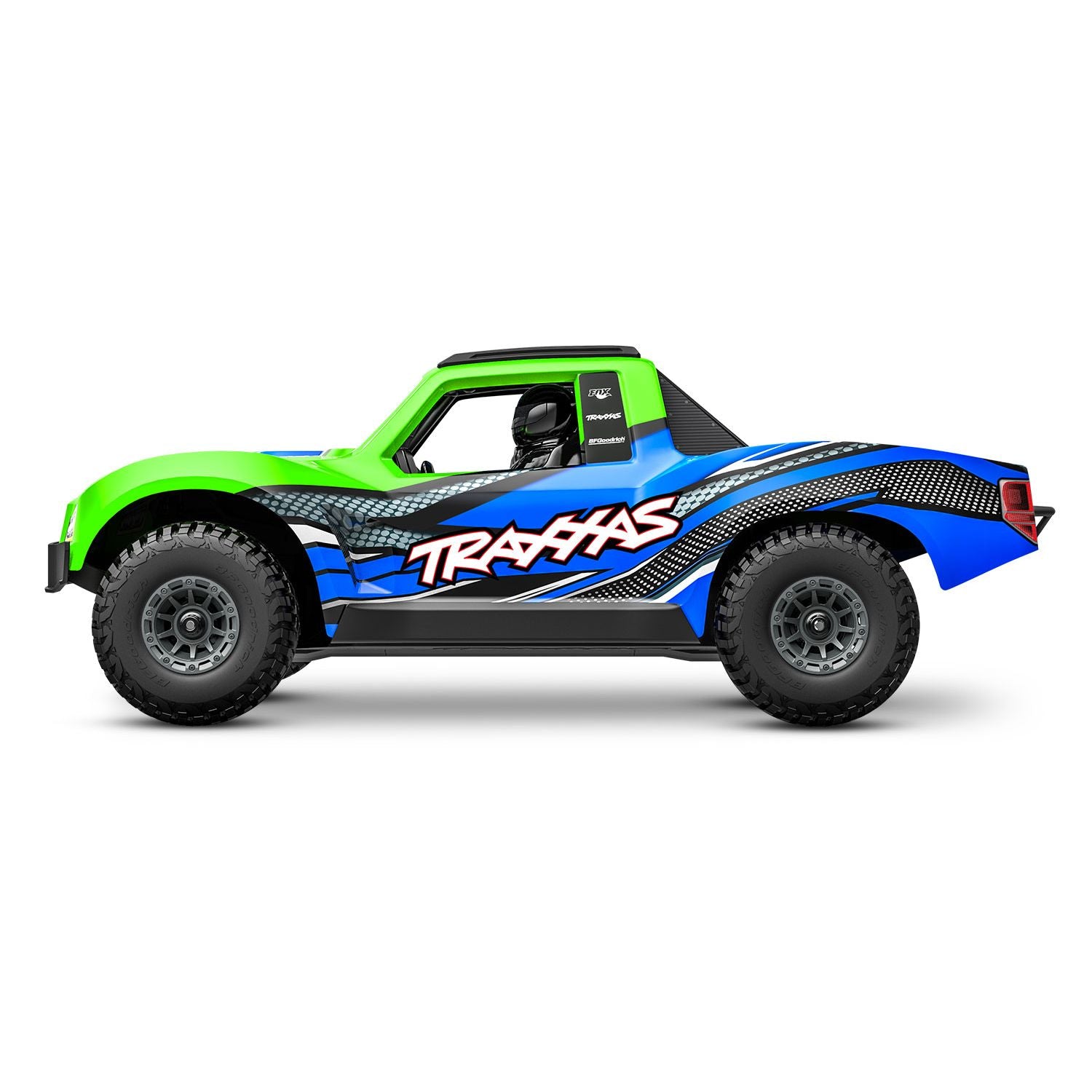 TRAXXAS Mini Slash - Green 1/16 Brushless