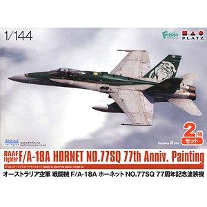 PLATZ 1/144 F/A-18A Hornet RAAF 77 Sqn 77th Anniversary (2 Kits)