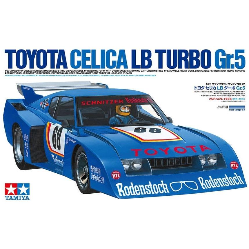 TAMIYA 1/20 Toyota Celica LB Turbo GR.5