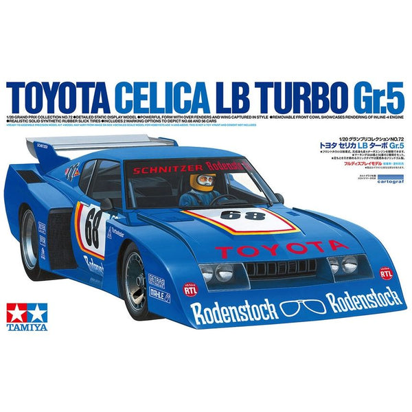 TAMIYA 1/20 Toyota Celica LB Turbo GR.5