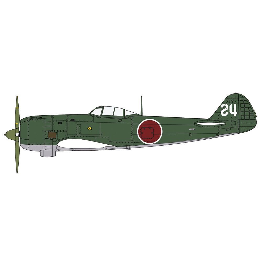 HASEGAWA 1/48 Nakajima Ki84 TYPE 4 FIGHTER HAYATE (FRANK) "PROTOTYPE"