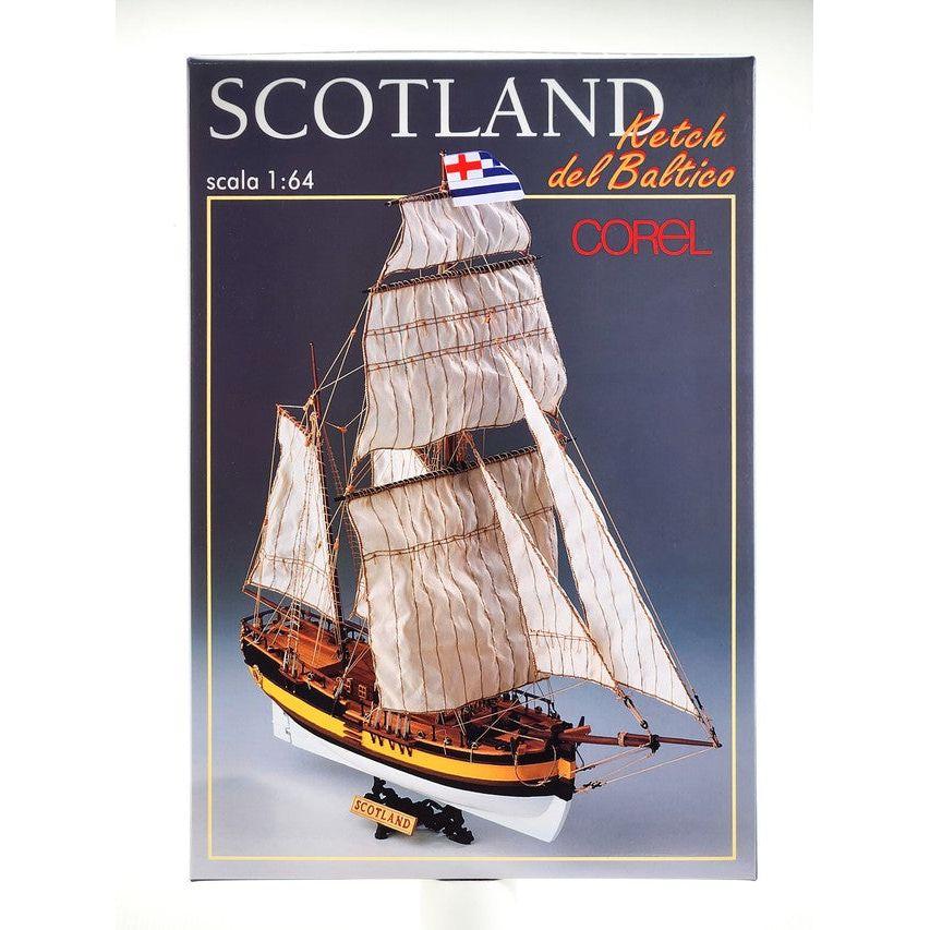 COREL 1/64 Scotland Batlic Ketch Yacht 1775 Wooden Kit