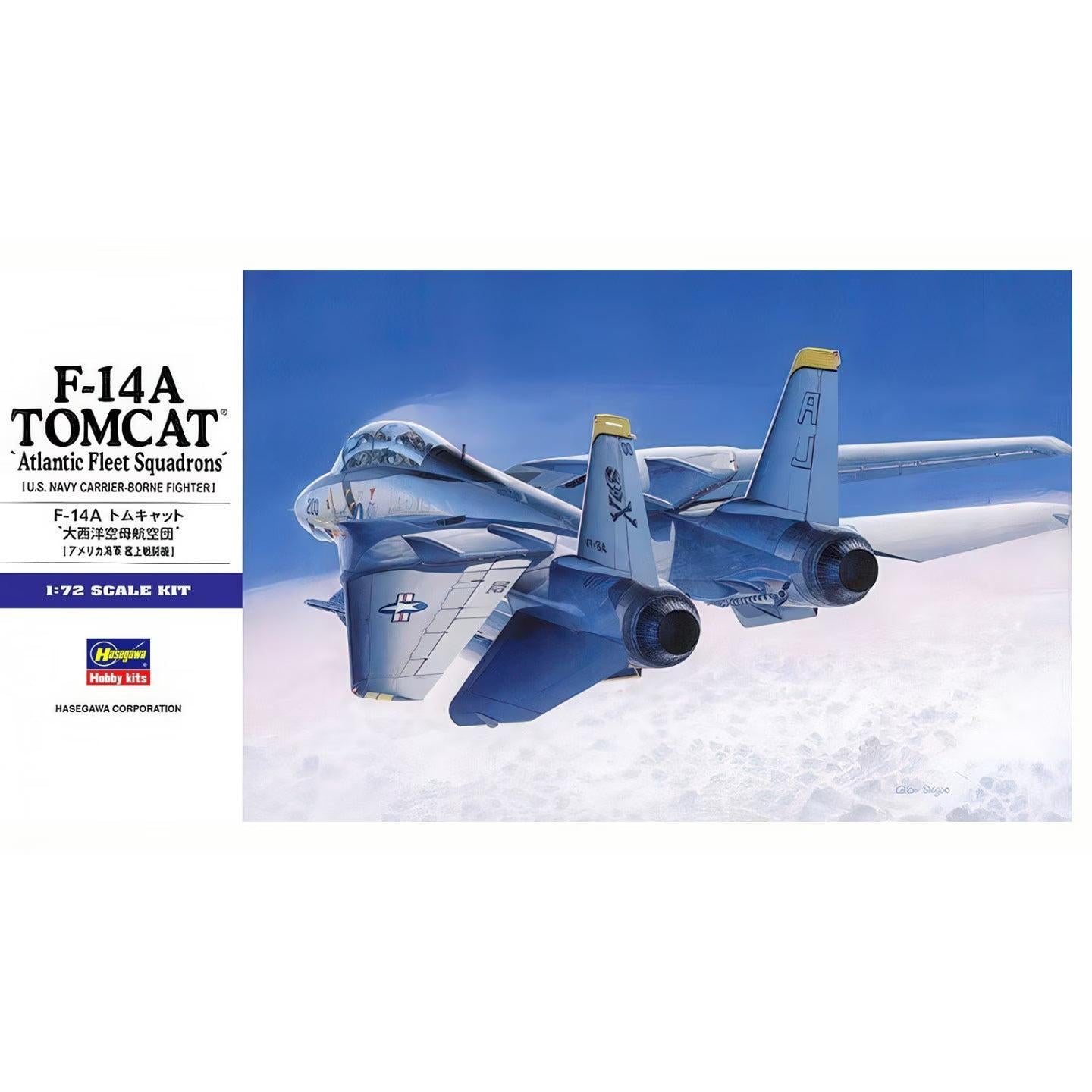 HASEGAWA 1/72 F-14A Tomcat (Atlantic F.S)