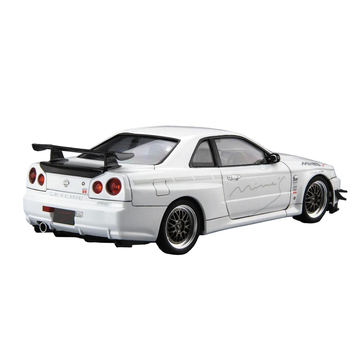 AOSHIMA 1/24 Mine's BNR34 SKYLINE GT-R '02 (NISSAN)