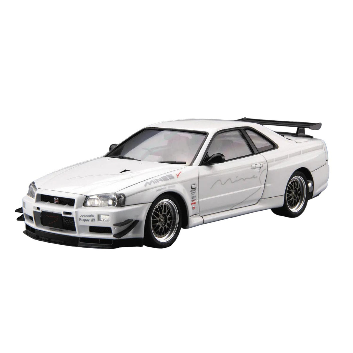 AOSHIMA 1/24 Mine's BNR34 SKYLINE GT-R '02 (NISSAN)