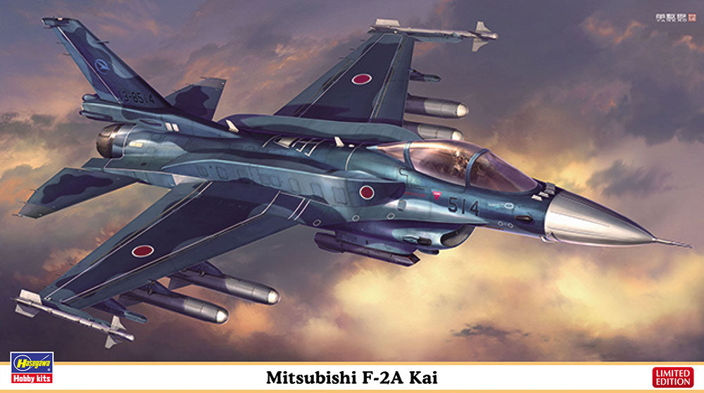 HASEGAWA 1/72  Mitsubishi F-2A Kai