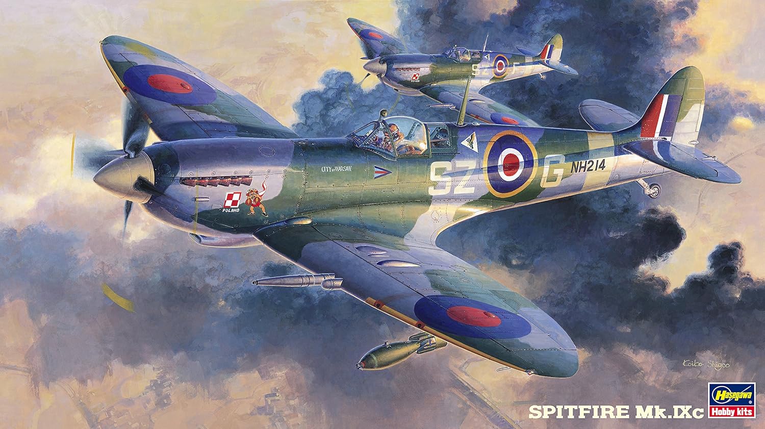 HASEGAWA 1/48 Spitfire Mk.IXc