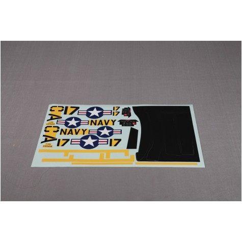 FMS 1400mm T-28D V4, Decal Sheet