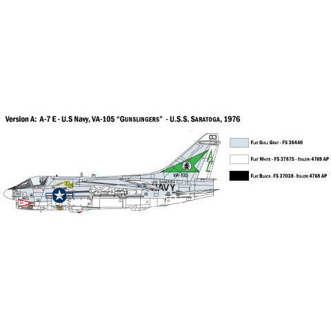 ITALERI 1/72 A-7E Corsair II