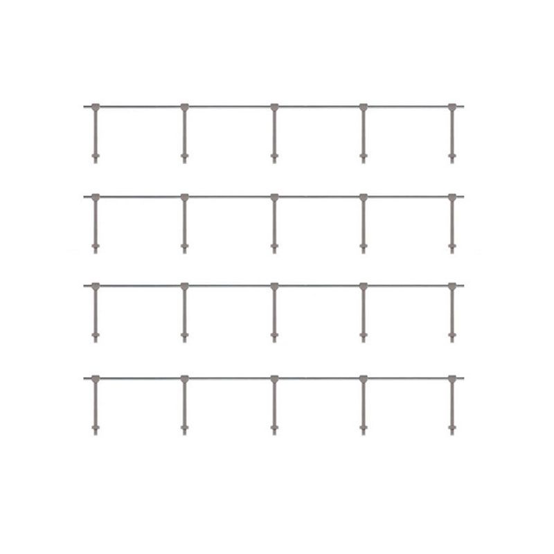 RATIO OO/HO Hand Rail Stanchions - Single Rail