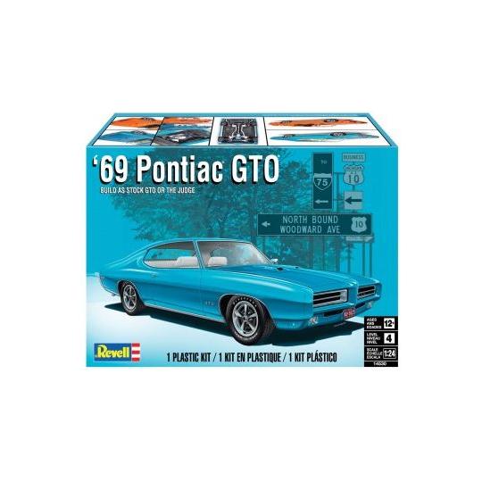 REVELL 1/24 '69 Pontiac GTO "The Judge" 2N1