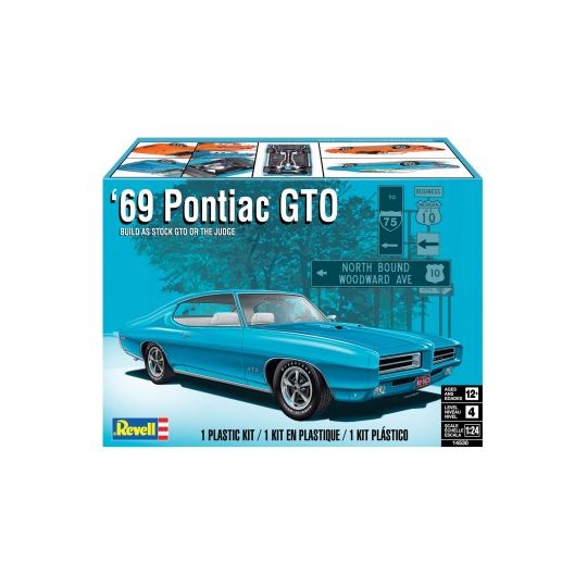 REVELL 1/24 '69 Pontiac GTO "The Judge" 2N1