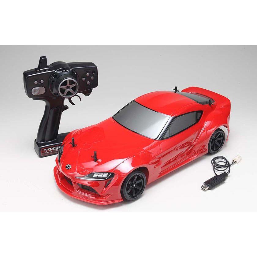YOKOMO 1/10 Drift Package 2WD GR Supra Body (Red) RTR Full Set Brushed