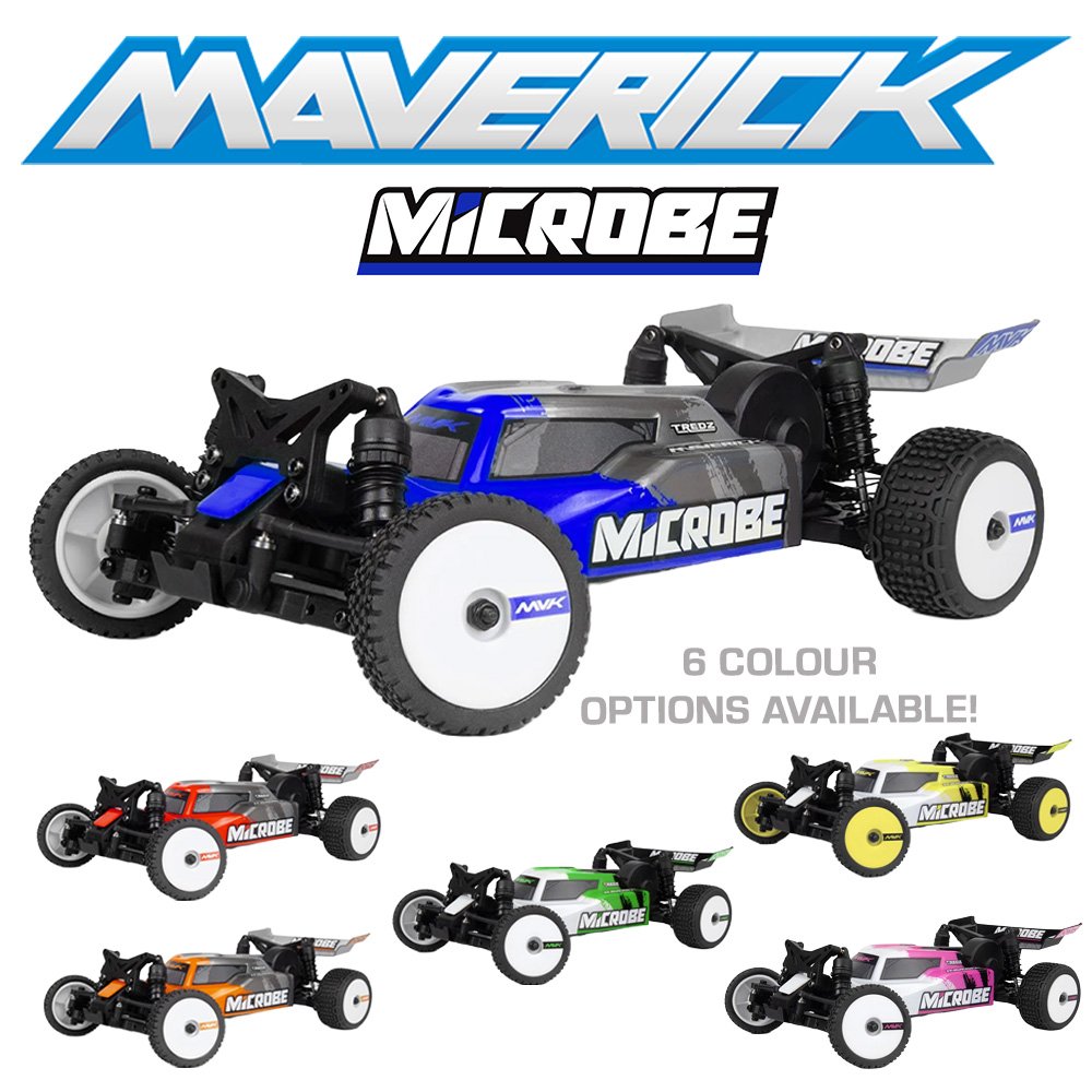 MAVERICK MICROBE 1/24 BUGGY - BLUE
