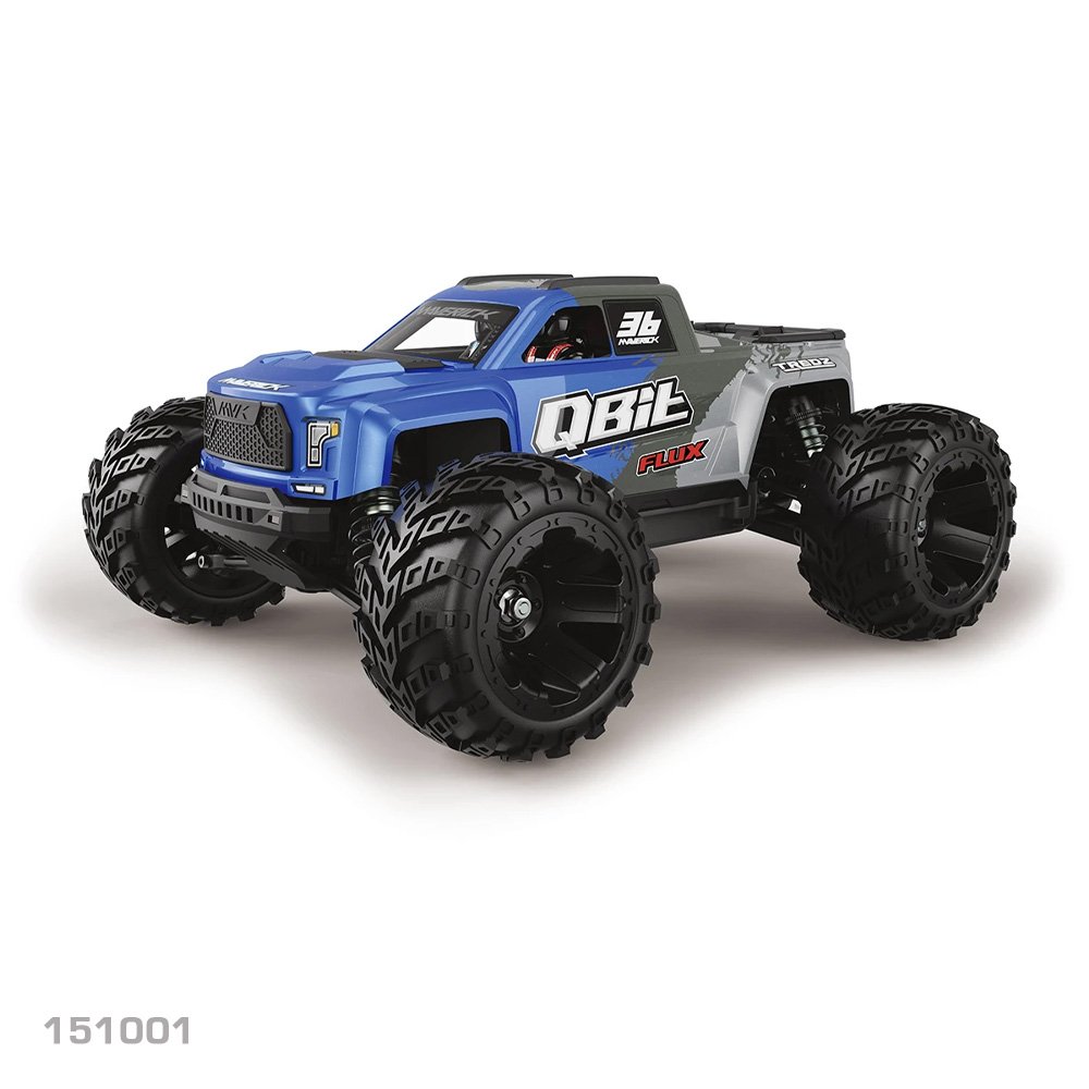 MAVERICK 1/16 Qbit MT Flux Monster Truck - Blue