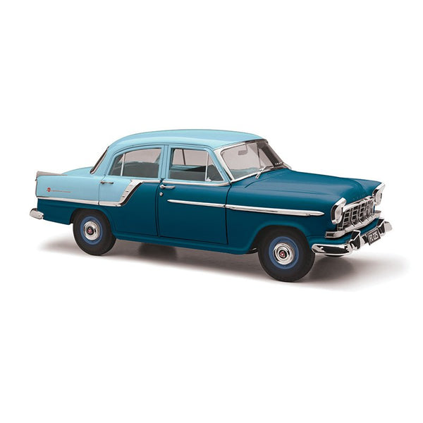CLASSIC CARLECTABLES 1/18 Holden FC Special Cambridge Blue Over Teal Blue with Viscount Blue & Black Interior