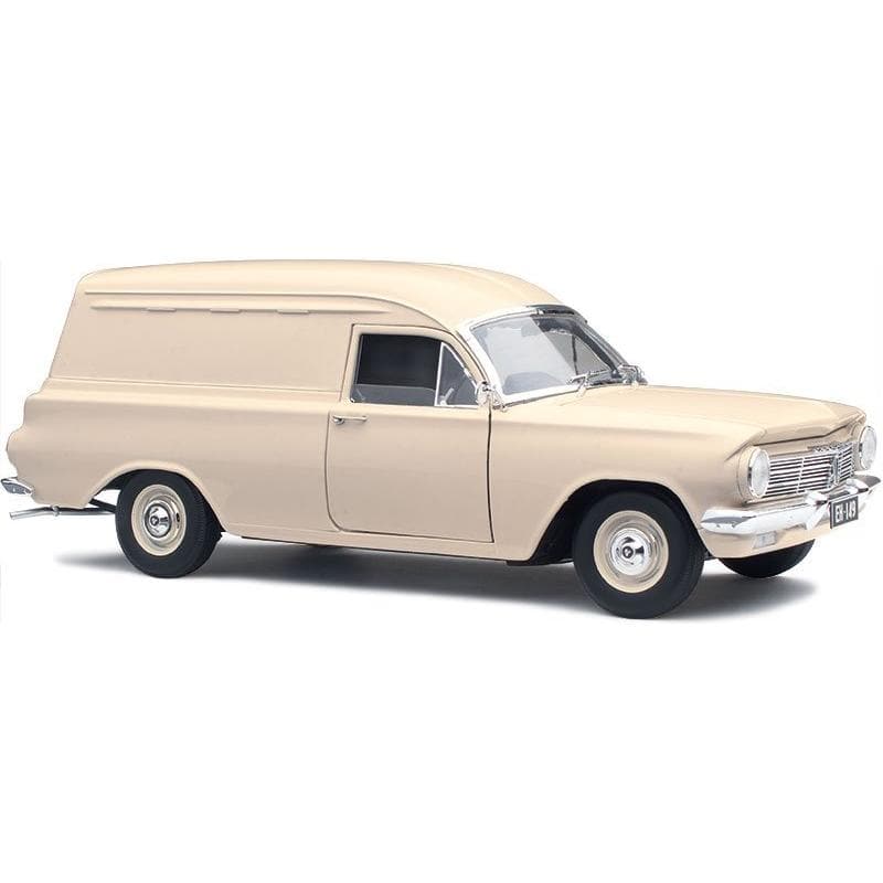 CLASSIC CARLECTABLES 1/18 Holden EH Panel Van - Windorah Beige