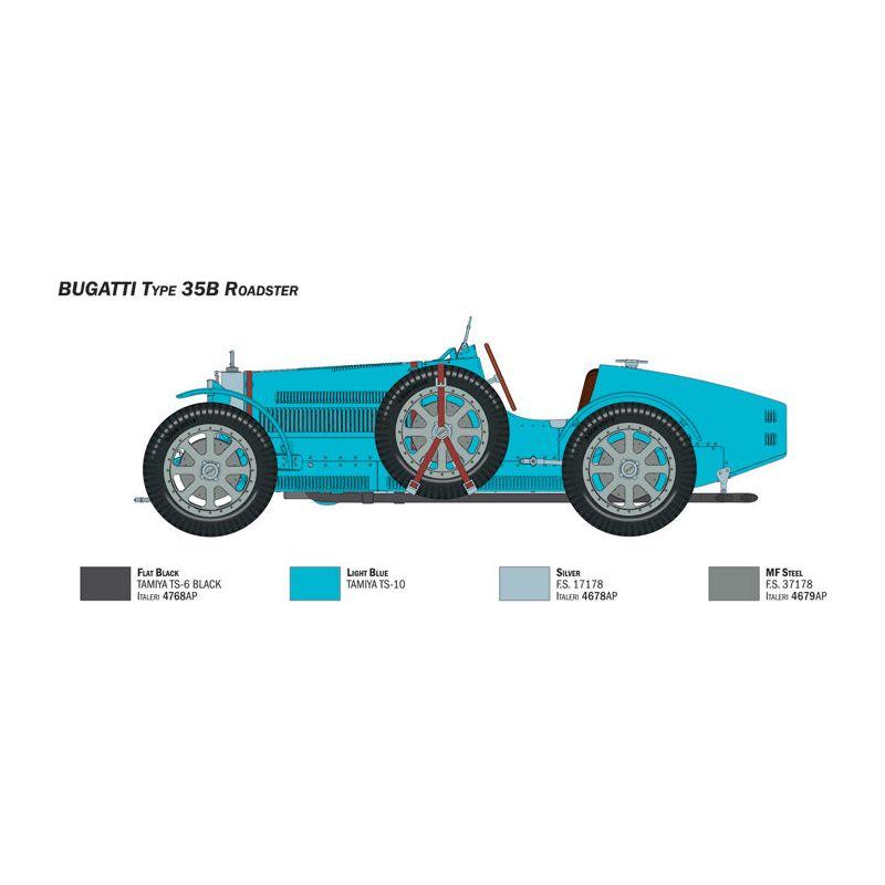 ITALERI 1/12 Bugatti 35B Roadster
