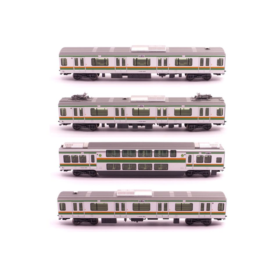 Kato 10-1268 E233-3000 Tokaido line Uneo Tokyo - 4 Car Add-On Set