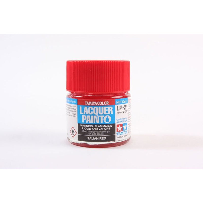 TAMIYA LP-21 Italian Red Lacquer Paint 10ml