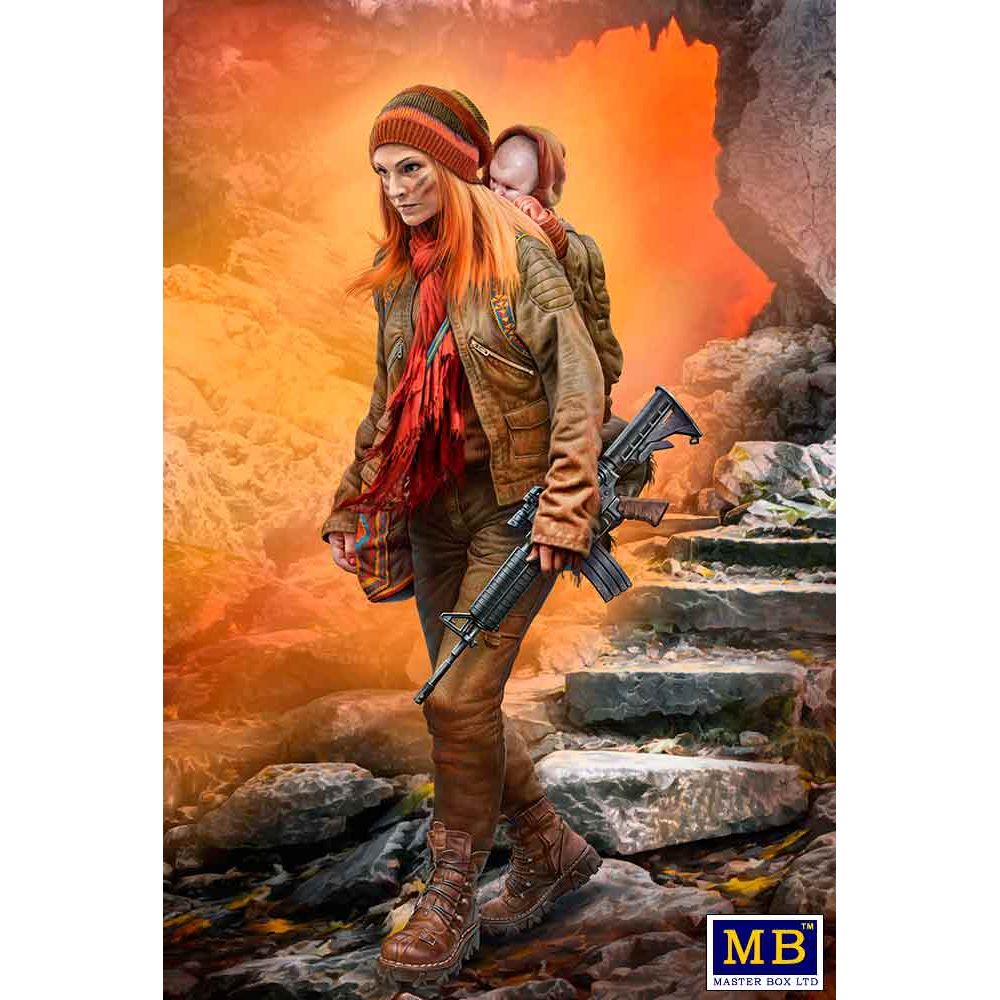 MASTER BOX P?st-apocalyptic series. The Last Bridge. Kit No. 5. Nadezhda (Hope)