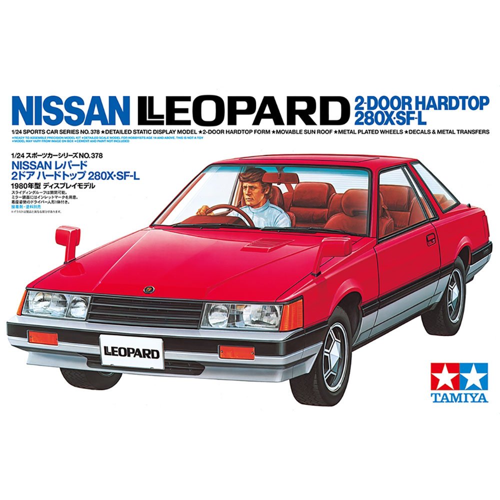TAMIYA 1/24 Nissan Leopard 2-Door Hardtop 280X SF-L