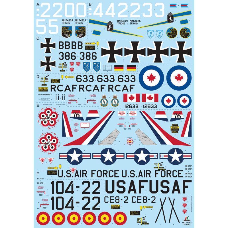 ITALERI 1/32 TF-104 G Starfighter