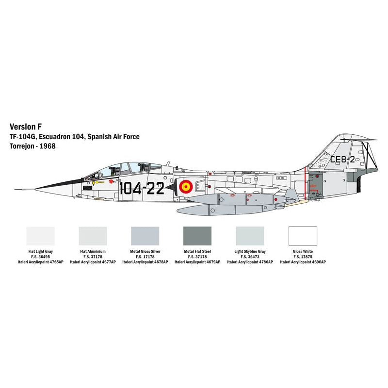 ITALERI 1/32 TF-104 G Starfighter