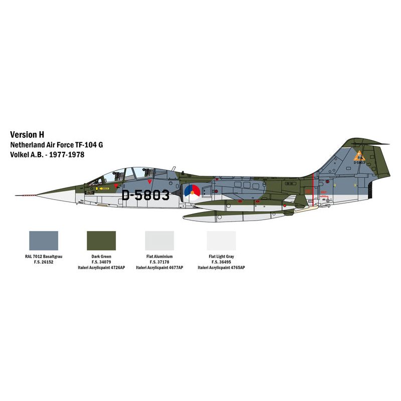 ITALERI 1/32 TF-104 G Starfighter