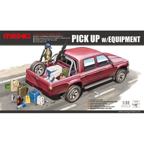MENG 1/35 Pickup with Equipment