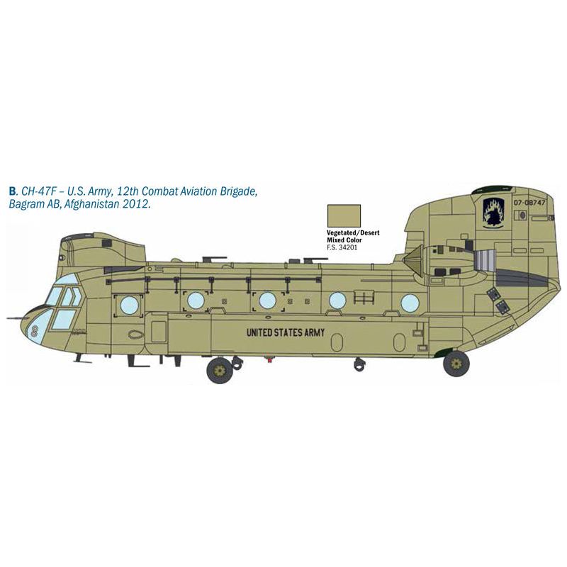 ITALERI 1/48 Chinook HC.2 / CH-47F