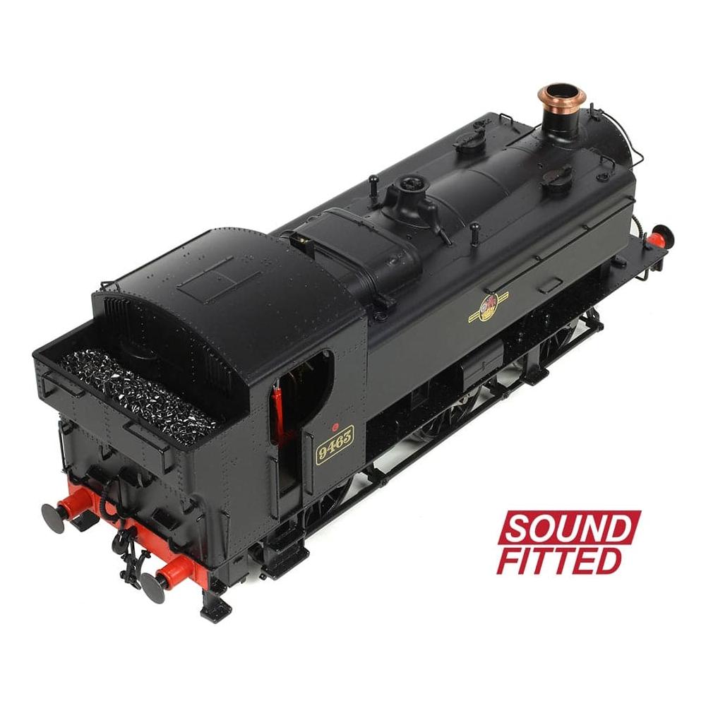 BRANCHLINE OO GWR 94XX Pannier Tank 9463 BR Black (Late Crest) Sound Fitted