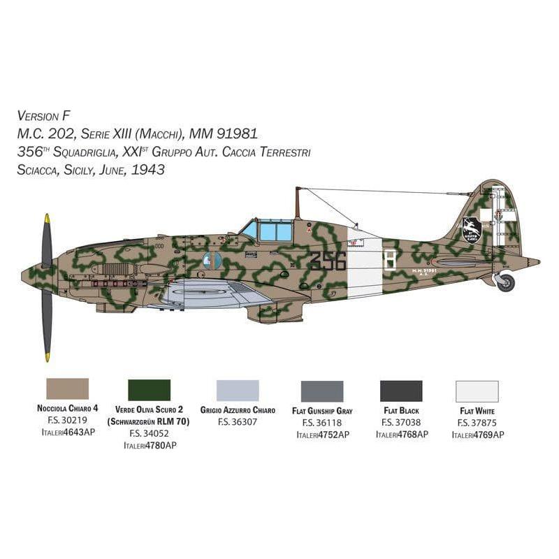ITALERI 1/32 Macchi MC.202 Folgore