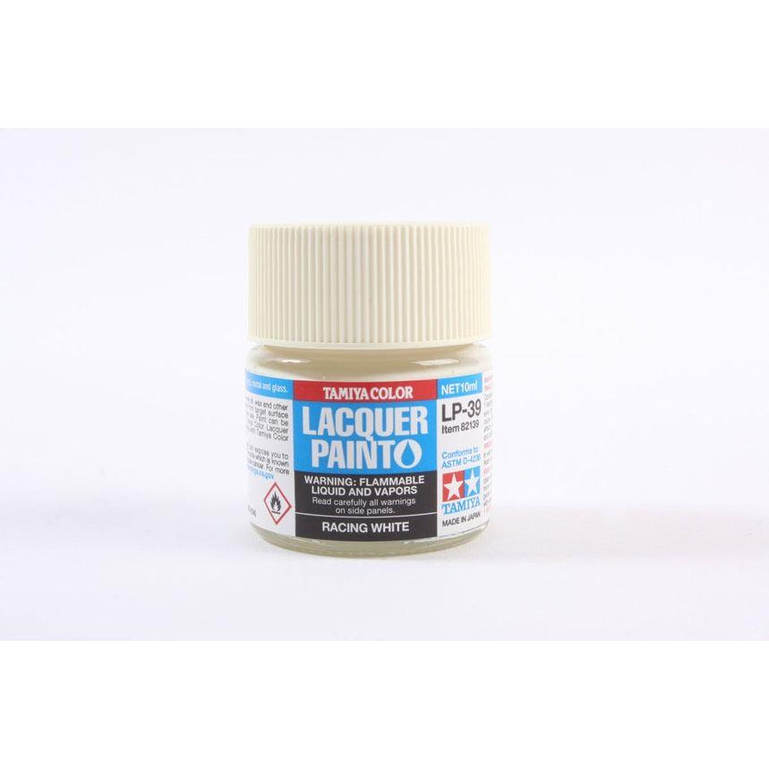 TAMIYA LP-39 Racing White Lacquer Paint 10ml