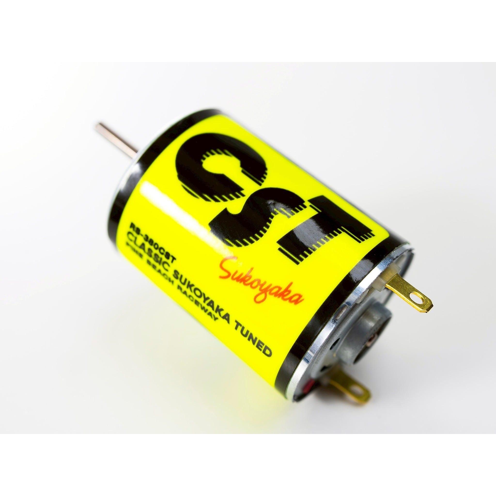 PINE BEACH RS-038CST Sukoyaka Tuned Motor Classic RS-380CST Classic SUKOYAKA Tuned Motor Neon Yellow