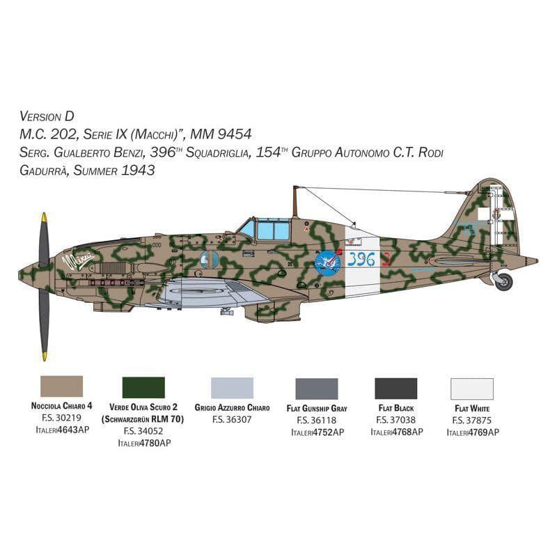 ITALERI 1/32 Macchi MC.202 Folgore