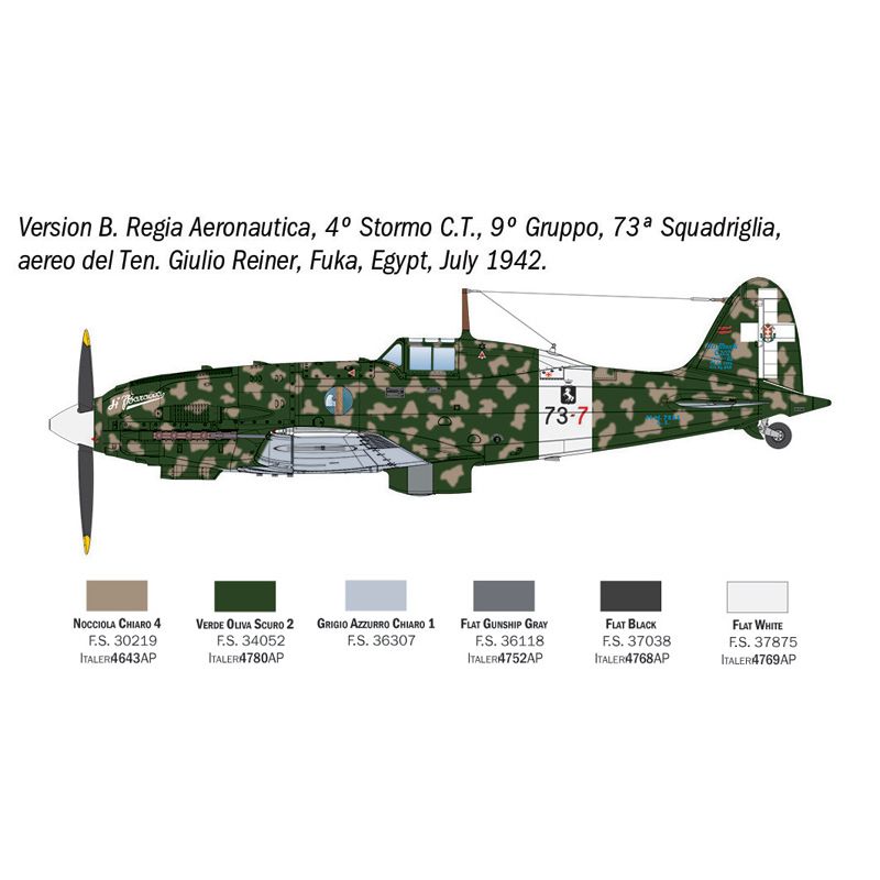 ITALERI 1/48 Macchi MC.202 Folgore