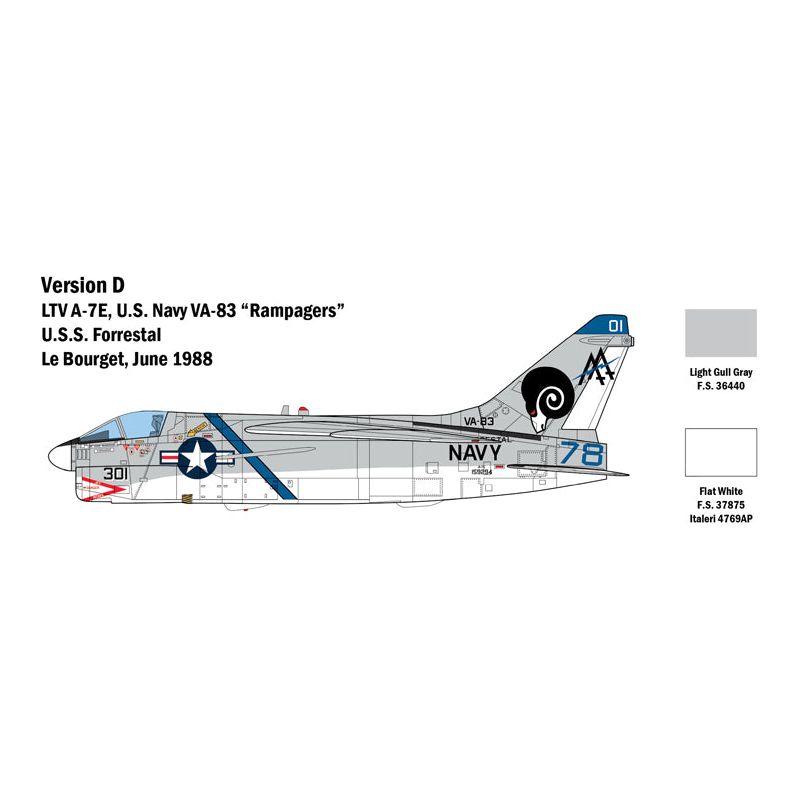 ITALERI 1/48 A-7E Corsair II